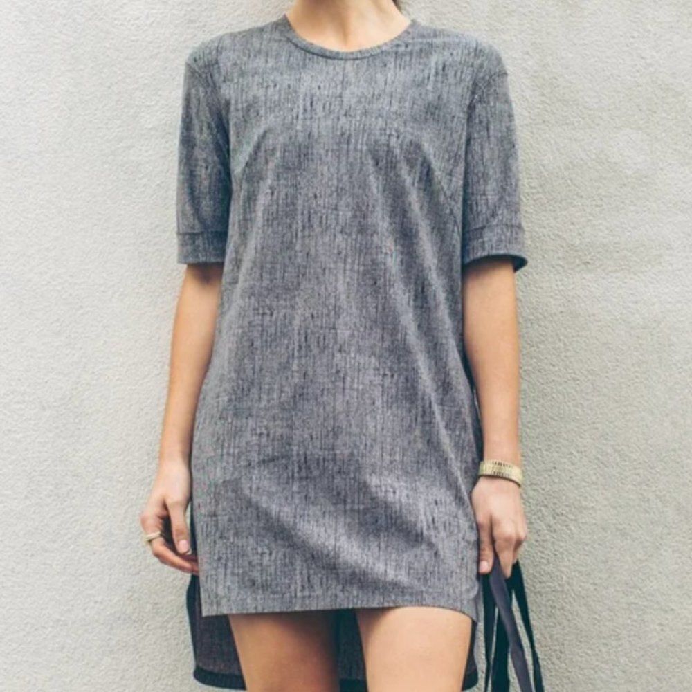 Lululemon Women's Navy and Grey Dress